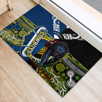 custom-panthers-and-cowboys-rugby-rubber-doormat-aboriginal-version