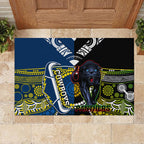 custom-panthers-and-cowboys-rugby-rubber-doormat-aboriginal-version