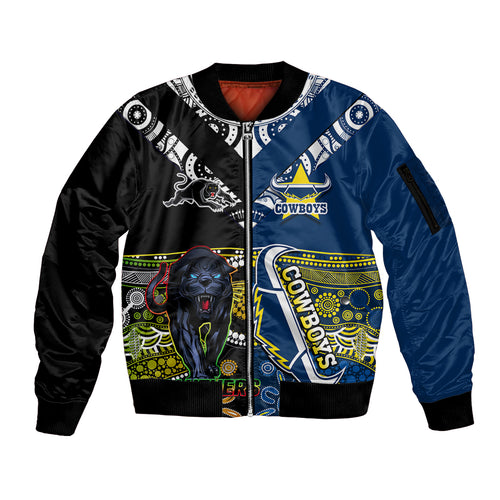 custom-panthers-and-cowboys-rugby-sleeve-zip-bomber-jacket-aboriginal-version