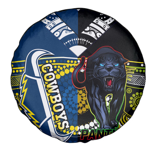 custom-panthers-and-cowboys-rugby-spare-tire-cover-aboriginal-version