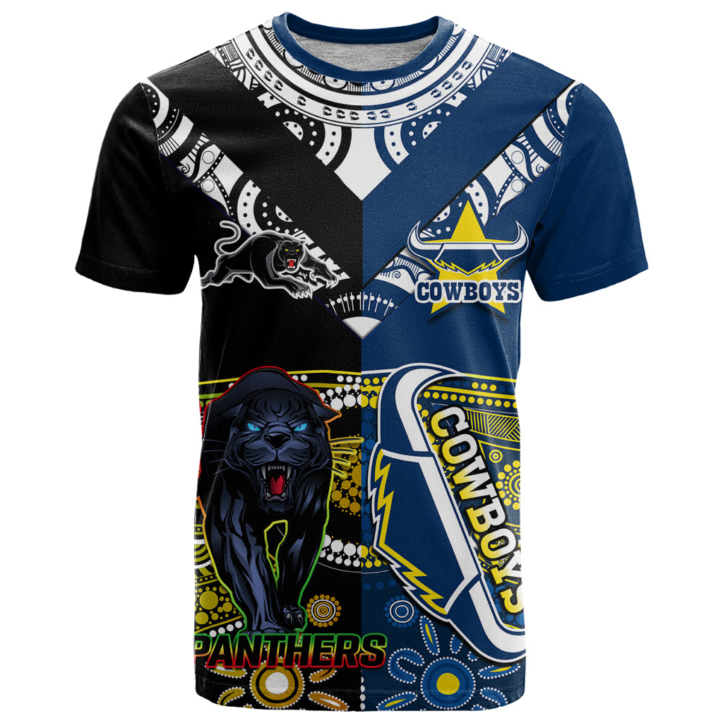 custom-panthers-and-cowboys-rugby-t-shirt-aboriginal-version