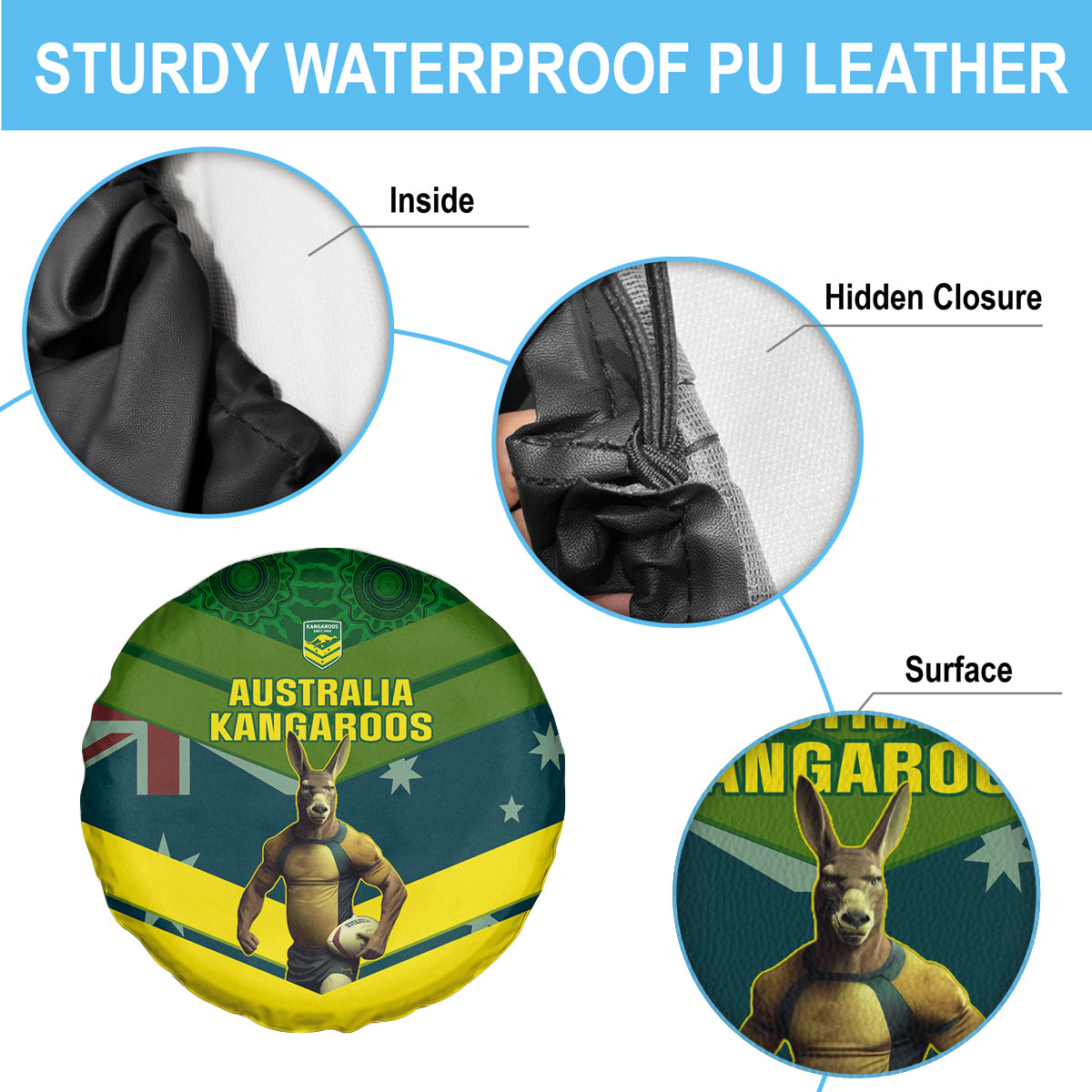 custom-australia-rugby-spare-tire-cover-pacific-2023-go-aussie-kangaroos
