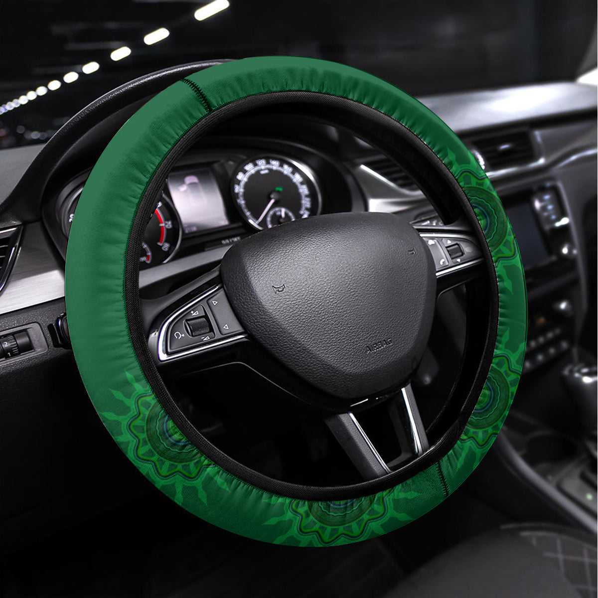 Australia Rugby Steering Wheel Cover Pacific 2023 Go Aussie Kangaroos