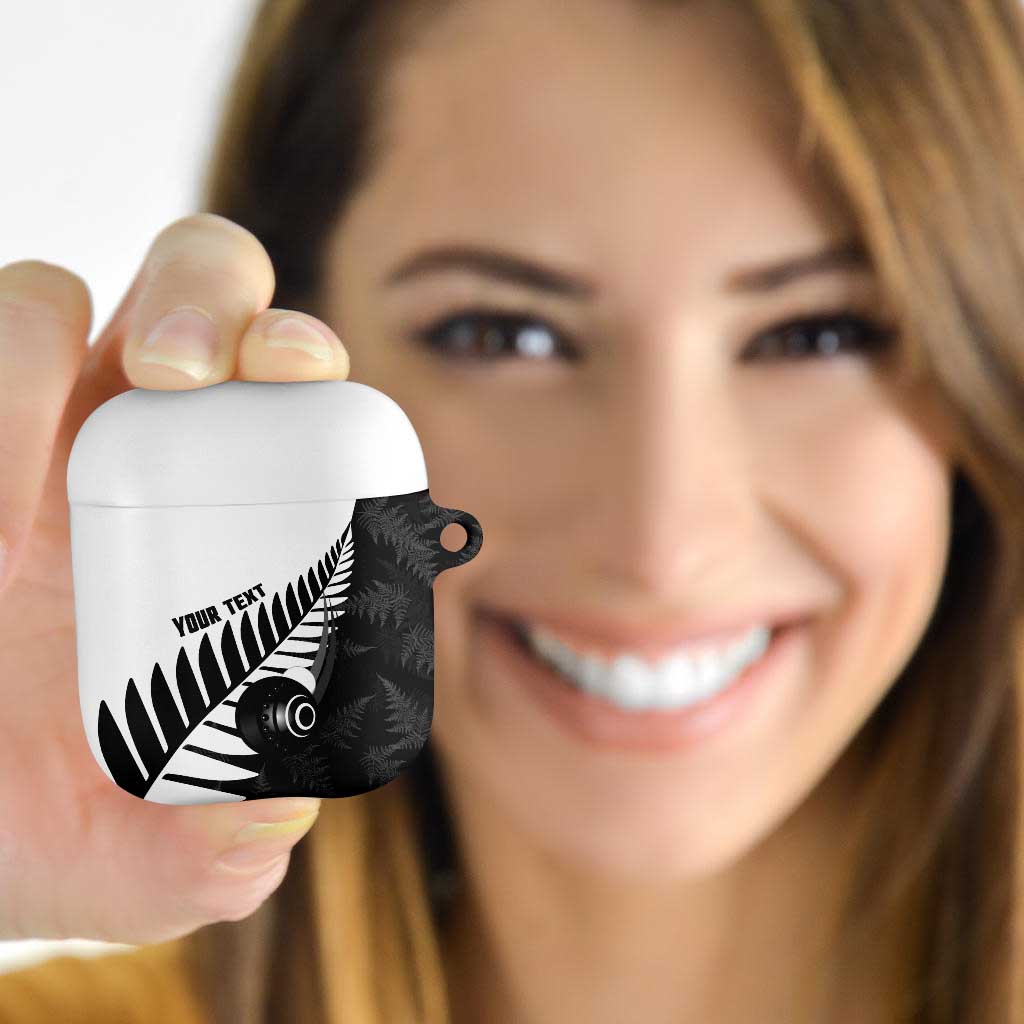New Zealand Lawn Bowls Custom AirPods Case Aotearoa Silver Fern - Aussie Hoodie