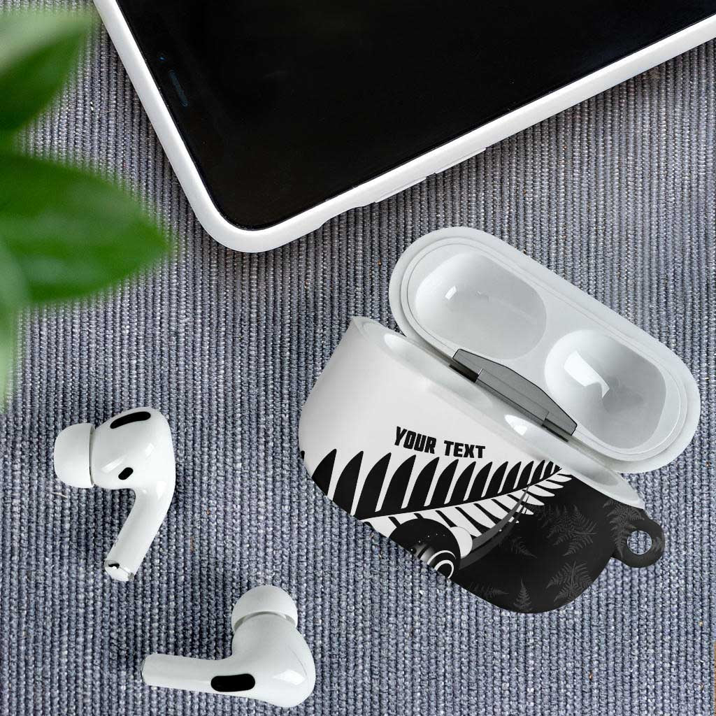 New Zealand Lawn Bowls Custom AirPods Case Aotearoa Silver Fern - Aussie Hoodie