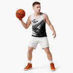 New Zealand Lawn Bowls Custom Basketball Jersey Aotearoa Silver Fern - Aussie Hoodie