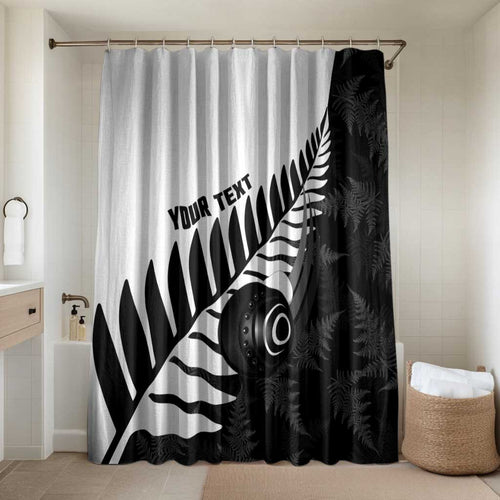 New Zealand Lawn Bowls Custom Bathroom Set Aotearoa Silver Fern - Aussie Hoodie