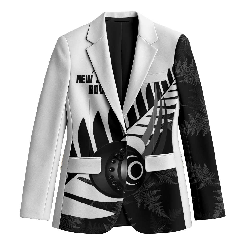 New Zealand Lawn Bowls Custom Blazer Aotearoa Silver Fern - Aussie Hoodie