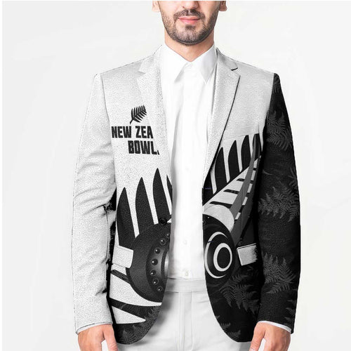 New Zealand Lawn Bowls Custom Blazer Aotearoa Silver Fern - Aussie Hoodie