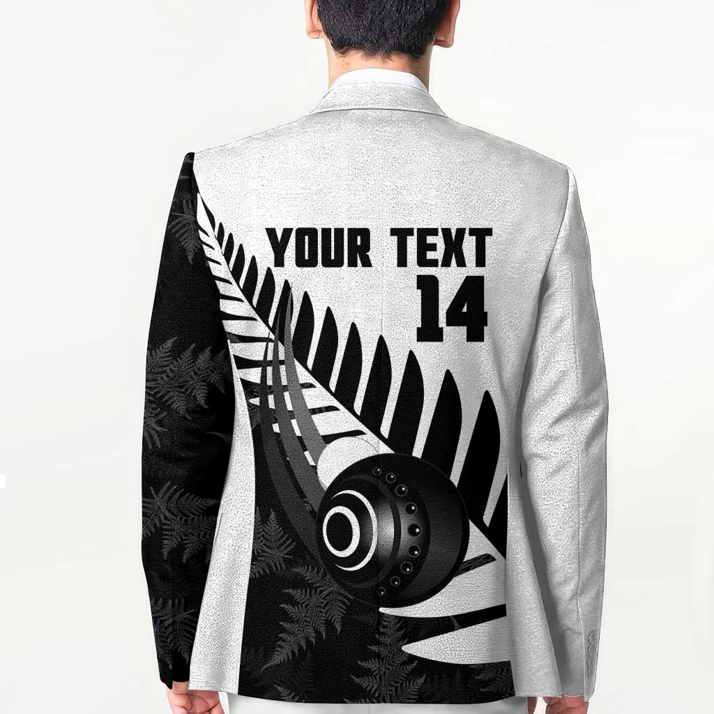 New Zealand Lawn Bowls Custom Blazer Aotearoa Silver Fern - Aussie Hoodie