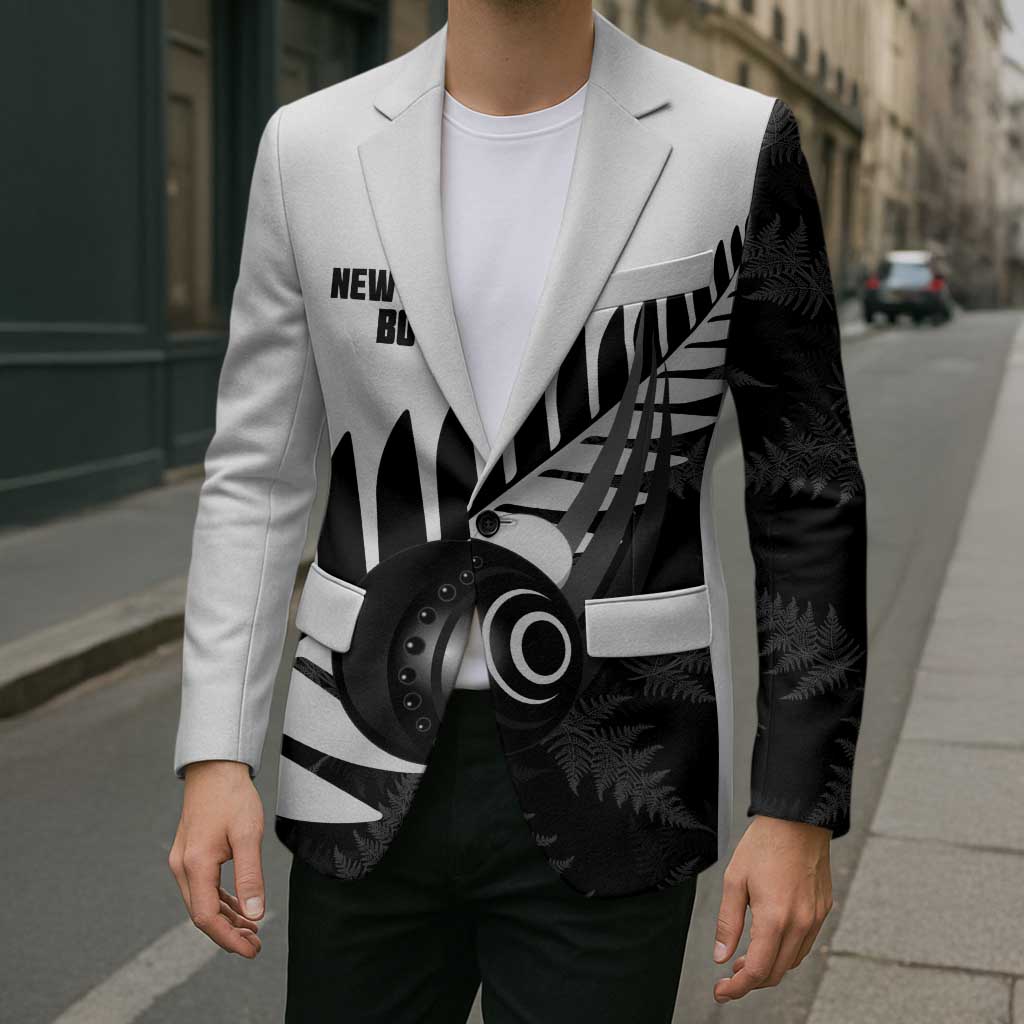 New Zealand Lawn Bowls Custom Blazer Aotearoa Silver Fern - Aussie Hoodie