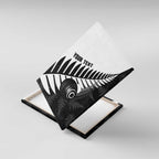 New Zealand Lawn Bowls Custom Canvas Wall Art Aotearoa Silver Fern - Aussie Hoodie