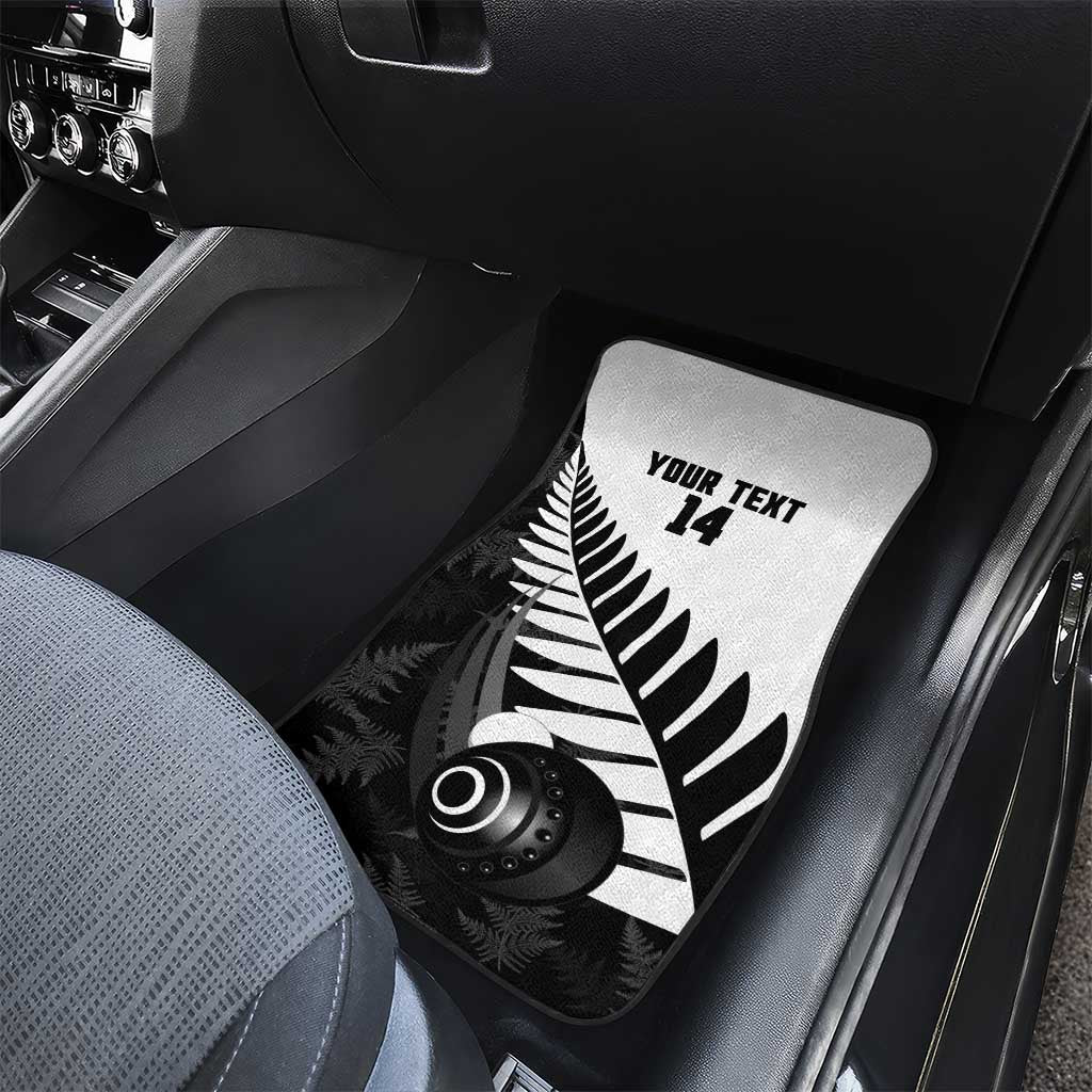 New Zealand Lawn Bowls Custom Car Mats Aotearoa Silver Fern - Aussie Hoodie