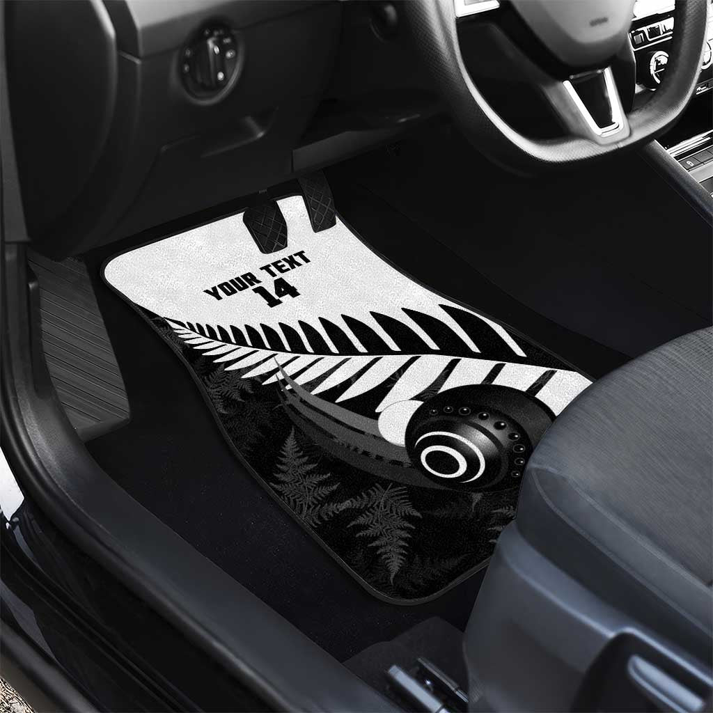 New Zealand Lawn Bowls Custom Car Mats Aotearoa Silver Fern - Aussie Hoodie