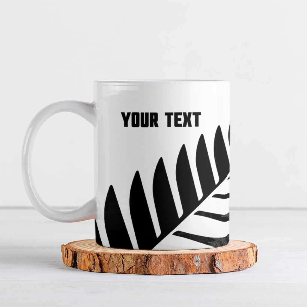 New Zealand Lawn Bowls Custom Ceramic Mug Aotearoa Silver Fern - Aussie Hoodie