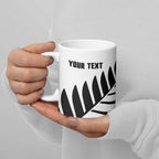 New Zealand Lawn Bowls Custom Ceramic Mug Aotearoa Silver Fern - Aussie Hoodie