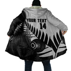 New Zealand Lawn Bowls Custom Cloak Aotearoa Silver Fern - Aussie Hoodie