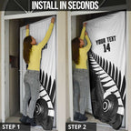 New Zealand Lawn Bowls Custom Door Cover Aotearoa Silver Fern - Aussie Hoodie