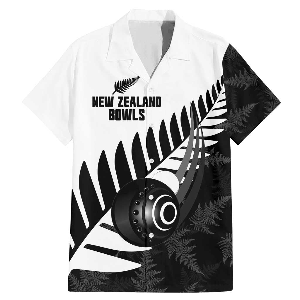 New Zealand Lawn Bowls Custom Family Matching Mermaid Dress and Hawaiian Shirt Aotearoa Silver Fern - Aussie Hoodie