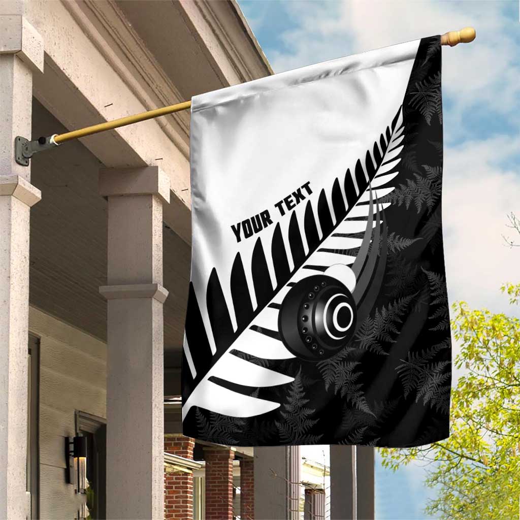 New Zealand Lawn Bowls Custom Garden Flag Aotearoa Silver Fern - Aussie Hoodie
