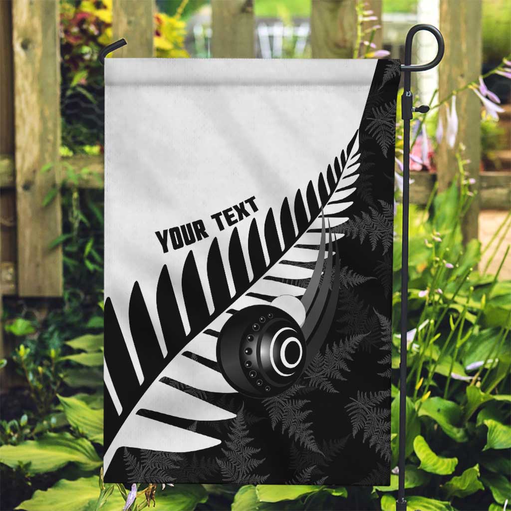 New Zealand Lawn Bowls Custom Garden Flag Aotearoa Silver Fern - Aussie Hoodie