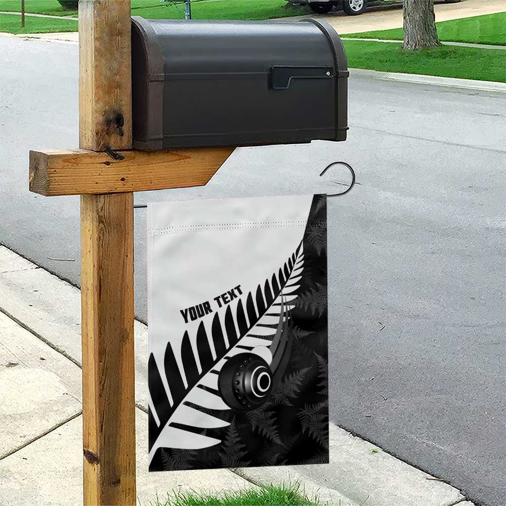 New Zealand Lawn Bowls Custom Garden Flag Aotearoa Silver Fern - Aussie Hoodie