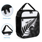 New Zealand Lawn Bowls Custom Lunch Bag Aotearoa Silver Fern