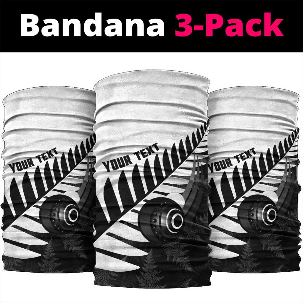 New Zealand Lawn Bowls Custom Neck Gaiter Aotearoa Silver Fern - Aussie Hoodie