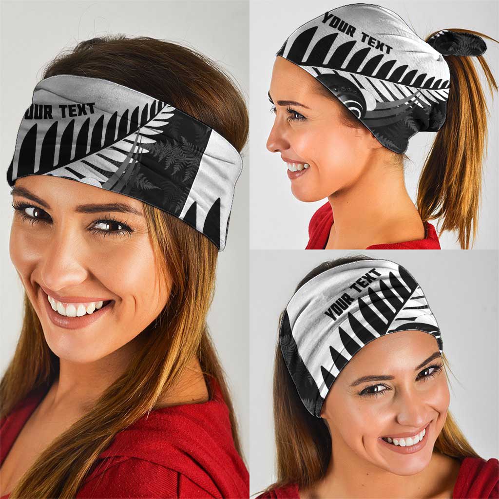 New Zealand Lawn Bowls Custom Neck Gaiter Aotearoa Silver Fern - Aussie Hoodie
