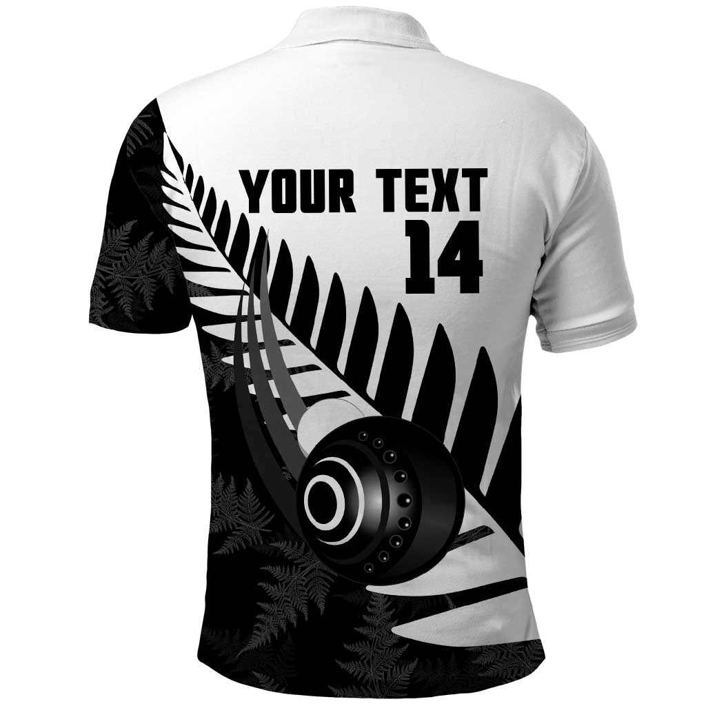 New Zealand Lawn Bowls Custom Polo Shirt Aotearoa Silver Fern - Aussie Hoodie