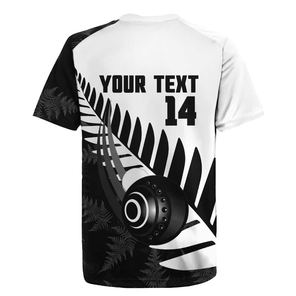 New Zealand Lawn Bowls Custom Rugby Jersey Aotearoa Silver Fern - Aussie Hoodie