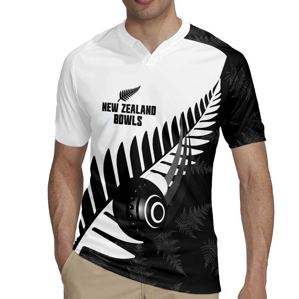 New Zealand Lawn Bowls Custom Rugby Jersey Aotearoa Silver Fern - Aussie Hoodie