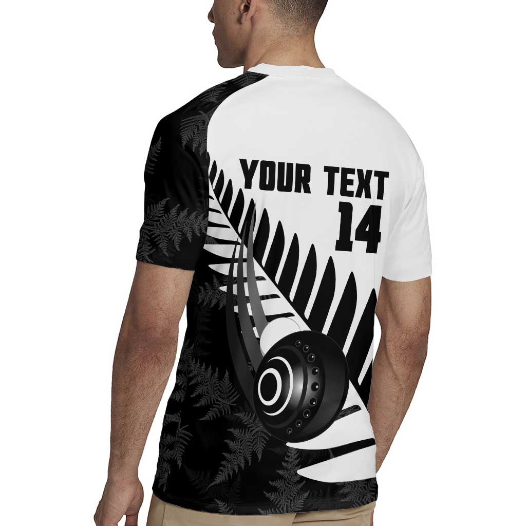 New Zealand Lawn Bowls Custom Rugby Jersey Aotearoa Silver Fern - Aussie Hoodie