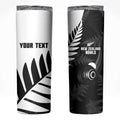 New Zealand Lawn Bowls Custom Skinny Tumbler Aotearoa Silver Fern - Aussie Hoodie
