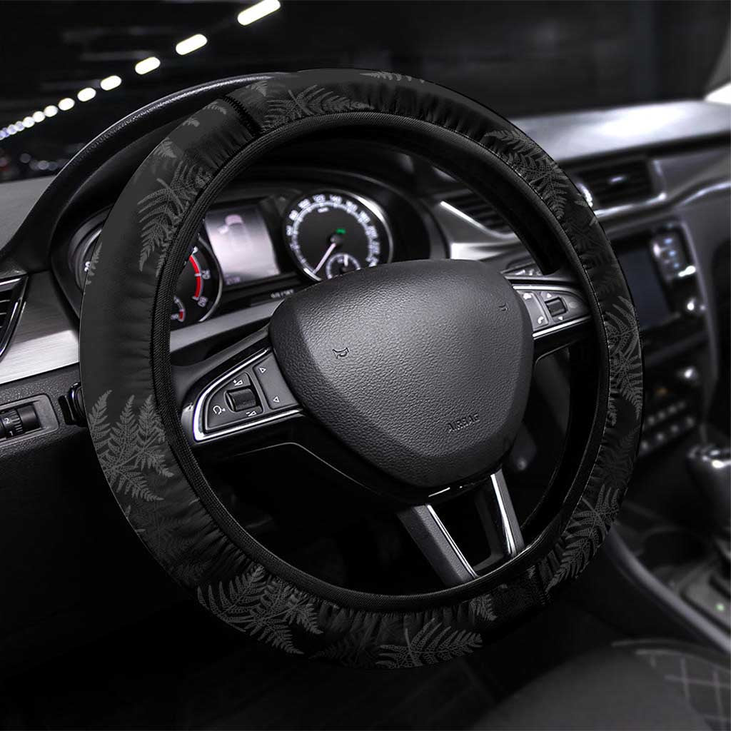 New Zealand Lawn Bowls Steering Wheel Cover Aotearoa Silver Fern - Aussie Hoodie