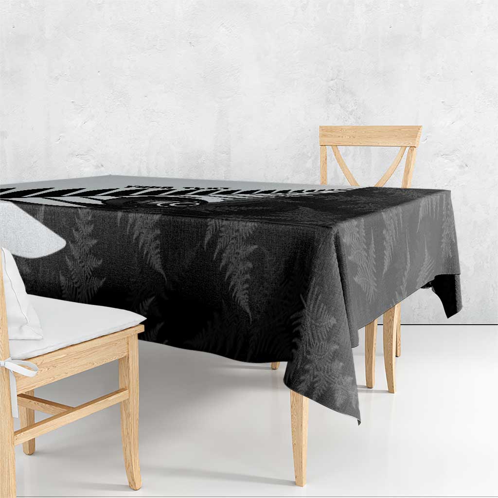 New Zealand Lawn Bowls Custom Tablecloth Aotearoa Silver Fern - Aussie Hoodie