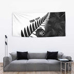 New Zealand Lawn Bowls Custom Tapestry Aotearoa Silver Fern - Aussie Hoodie