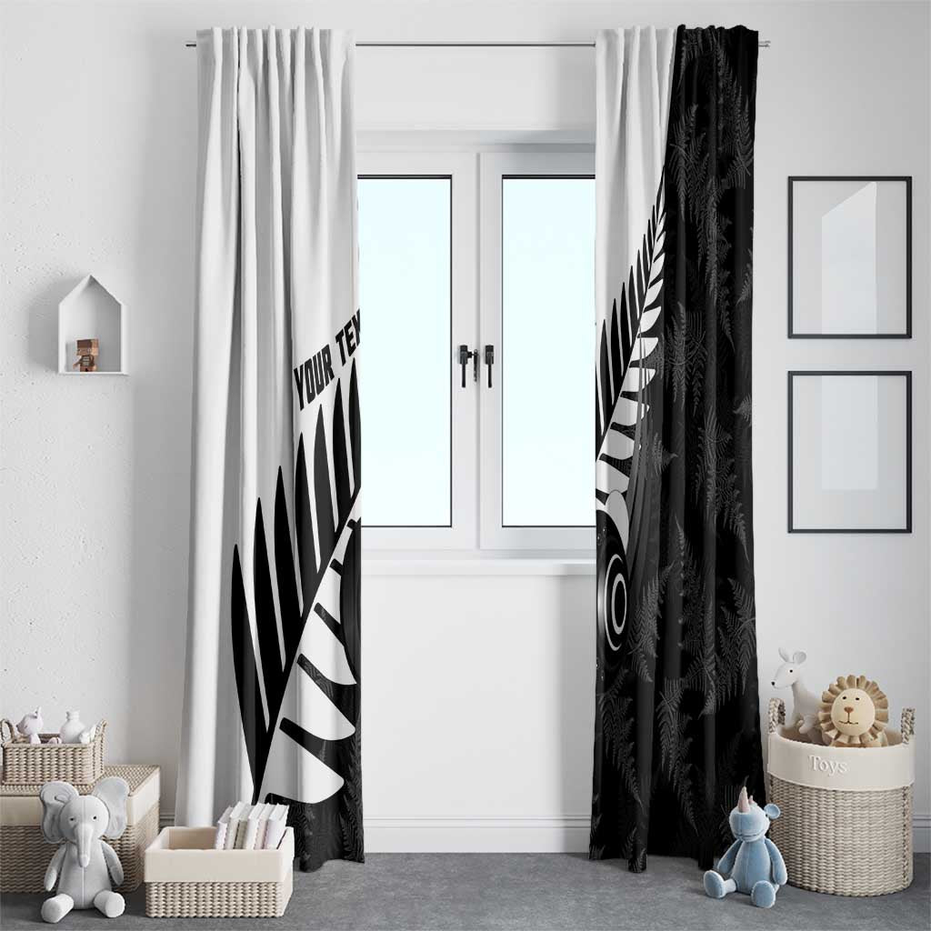 New Zealand Lawn Bowls Custom Window Curtain Aotearoa Silver Fern - Aussie Hoodie