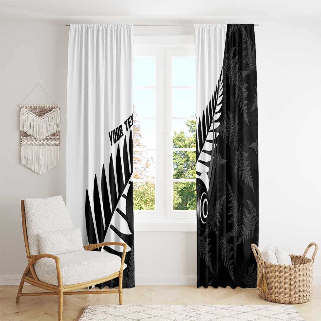 New Zealand Lawn Bowls Custom Window Curtain Aotearoa Silver Fern - Aussie Hoodie