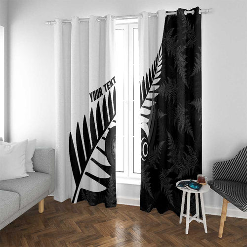 New Zealand Lawn Bowls Custom Window Curtain Aotearoa Silver Fern - Aussie Hoodie
