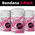 New Zealand Lawn Bowls Breast Cancer Custom Neck Gaiter Aotearoa Maori Silver Fern Pink Ribbon - Aussie Hoodie