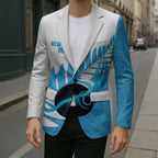 New Zealand Lawn Bowls Prostate Cancer Custom Blazer Aotearoa Maori Silver Fern Blue Ribbon - Aussie Hoodie