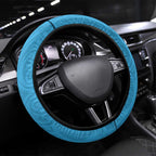 New Zealand Lawn Bowls Prostate Cancer Steering Wheel Cover Aotearoa Maori Silver Fern Blue Ribbon - Aussie Hoodie