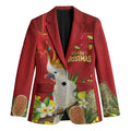 Personalised Australia Sulphur-crested Cockatoo Christmas Blazer Aussie Native Flowers Merry Xmas - Aussie Hoodie