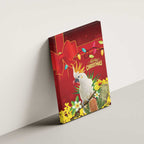 Australia Sulphur-crested Cockatoo Christmas Canvas Wall Art Aussie Native Flowers Merry Xmas - Aussie Hoodie