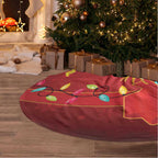 Australia Sulphur-crested Cockatoo Christmas Tree Skirt Aussie Native Flowers Merry Xmas - Aussie Hoodie