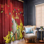Australia Sulphur-crested Cockatoo Christmas Window Curtain Aussie Native Flowers Merry Xmas - Aussie Hoodie