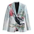 Australia Magpie Christmas Blazer Eucalyptus Aboriginal Watercolor Stylized - Aussie Hoodie