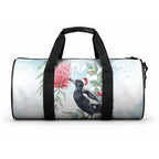 Australia Magpie Christmas Duffle Bag Eucalyptus Aboriginal Watercolor Stylized