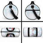 Australia Magpie Christmas Duffle Bag Eucalyptus Aboriginal Watercolor Stylized